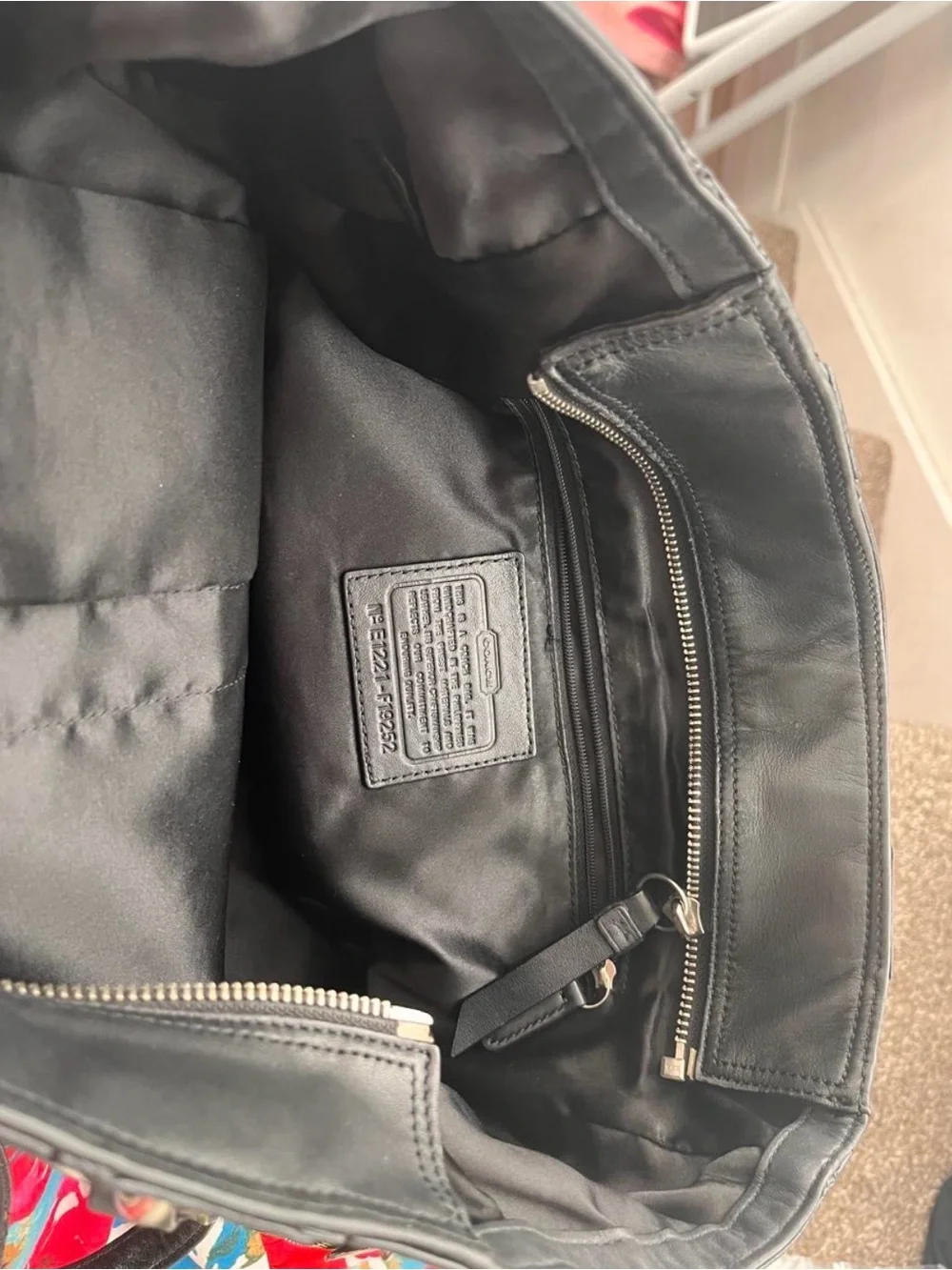 Coach Black Leather Shoulder